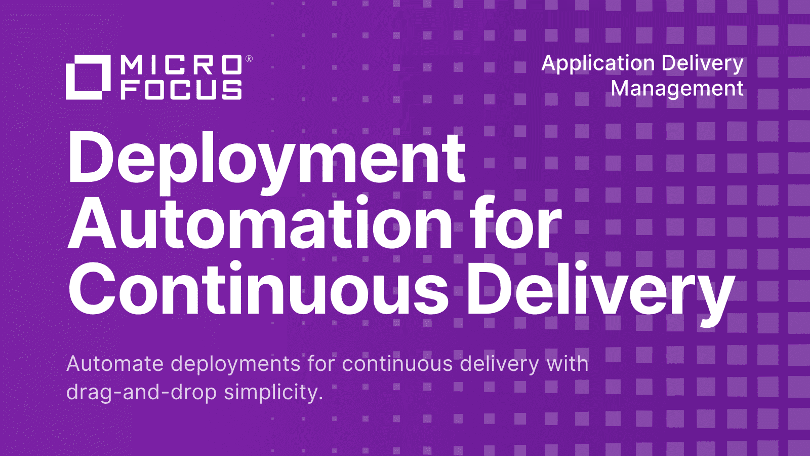 Deployment Automation Micro Focus