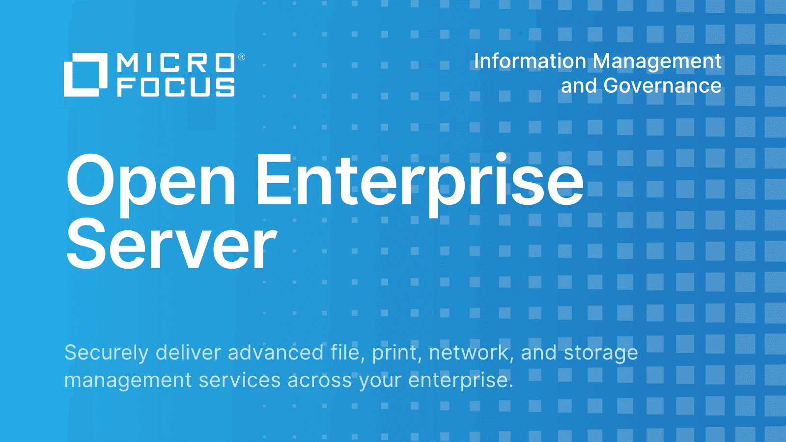 File and Print Services Open Enterprise Server Micro Focus