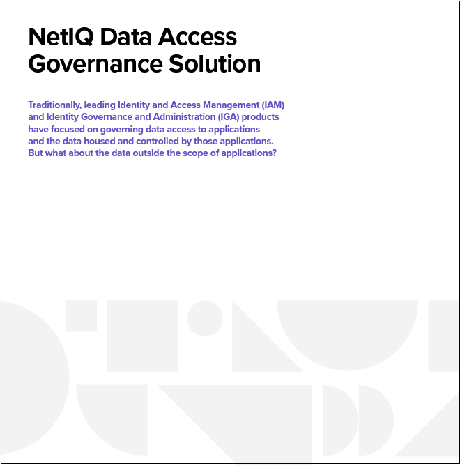 Micro Focus Data Access Governance ソリューション | Micro Focus | OpenText